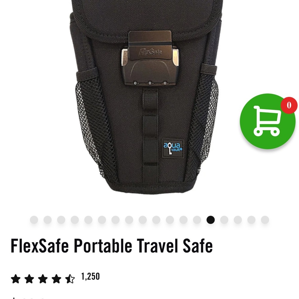 Aqua Black FlexSafe Holster